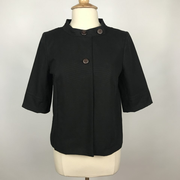 J CREW San Telmo Refined Silk Canvas Coat  New - Picture 2 of 8
